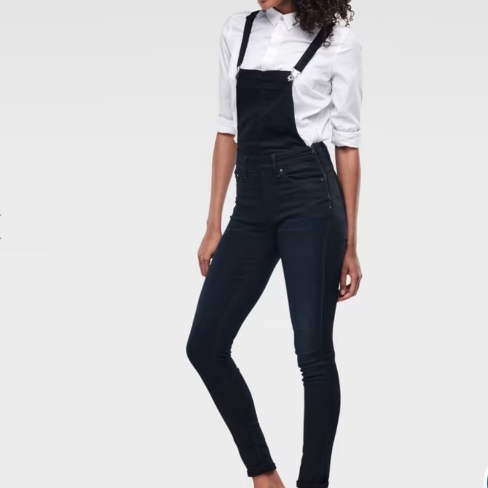 G-Star Raw 3301 skinny fit overalls, dark blue size XS